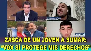 Gay de 17 años DEJA K.O a un diputado de Sumar: “Vox sí protege mis derechos”