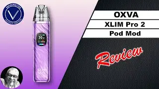 OXVA XLIM Pro 2 pod mod review. Upgraded with HD screen, 1300mAh battery and more