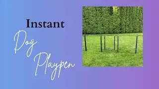 FXW Instant Dog Playpen Review