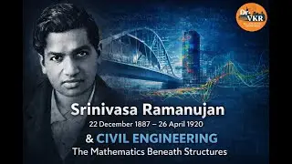 Srinivasa Ramanujan & Civil Engineering | The Mathematics Beneath Structures #indianscientist