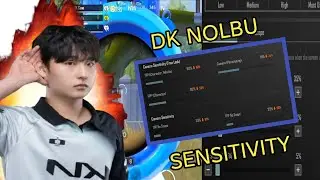 DK NOLBU😱99% ACCURACY CLOSE RANGE Sensitivity Setting🎯100% Real Sensitivity Pubg 🚨#pubgmobile#bgmi 