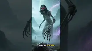 LA LLORONA vs LA SAYONA - EL ENFRENTAMIENTO DE ULTRATUMBA ! #ai #capcut #shortsviral