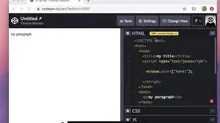 Topics - Html: The HTML Script Tag
