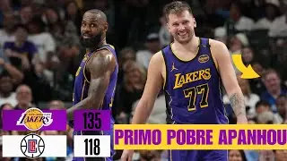 Feliz Natal 💜💛 Domínio TOTAL! Lakers atropelam os Clippers na NBA Cup