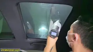 BMW Sky Lounge Roof Ambient Light Kit Installation– Step 1: Film Installation