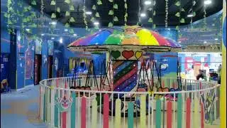 2500$ used theme park equipment kids mini flying chair rides for sale