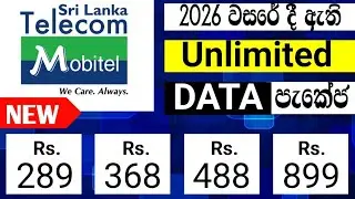 Mobitel Unlimited Data Packages 2026 