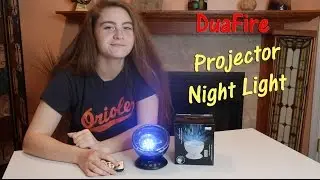 🍀 PROJECTOR NIGHTLIGHT 7 COLORS OCEAN WAVE & SOUND MACHINE - DUAFIRE BABY NURSERY 👈