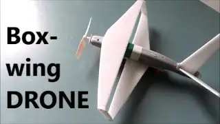 FIRST high payload robust DRONE with endless quasi BOX-wing avoided induced drag www.variocopter.com