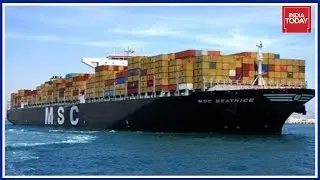 Coast Guard Controls Fire On Container Ship MSC Daniela