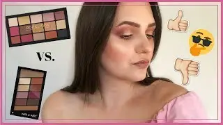 Best ABH dupes : MUR Vitality vs. W'n'W Rose in the air palette | First impressions | Dora Makeup