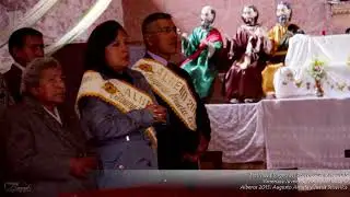 (5) Morenada JUVENTUD Virgen del ROSARIO - POMATA 2015 / Misa de Albas y pasacalle