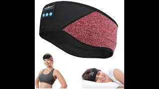 MUSICOZY Bluetooth 5.2 Headband for Sports & Sleeping