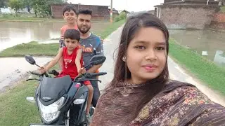 UP (uttar pradesh) saradin ki korlam?|| India gram dekhte kemon?|| istiya jahid vlogs