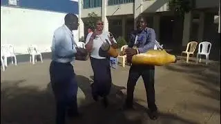 WINNING  CULTURAL  CREATIVE  DANCE AT DRAMA WORKSHOP IN KISUMU GIRL'S 