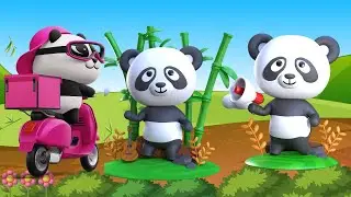 Panda Song For Kids | MelodyMoppets
