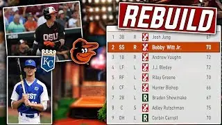 Full 2019 MLB Draft Rebuild Challenge! MLB The Show 19 Franchise Mode