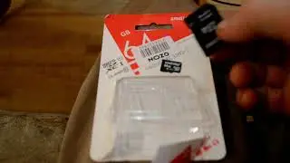 Микро CD карточка не читается через адаптер -новая Smartboy