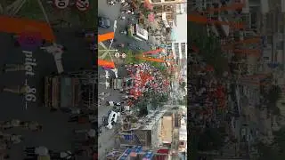 MEDAK HANUMAN JAYANTI RALLY VIDEO #explore #aircraft #drone #dronevideo #photography #viralvideo