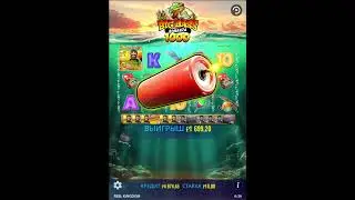 Мега большой выигрыш в новой BIG BASS 1000 #занос #casino