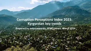 Corruption Perceptions Index 2023 Kyrgyzstan key trends