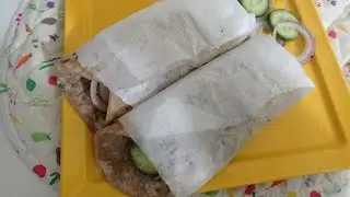 How to make easy chicken wrap 🌯 