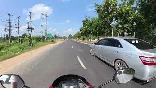 1st time 100km speed Bike ride😲 DJI Action 5 pro uncut