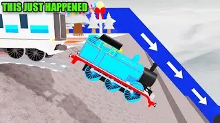 Thomas And Friends Crazy Downhill Crashes... Accidents Will Happen