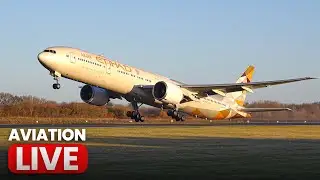 🔴 Manchester Airport LIVE ✈️ Bonus Monday Show!