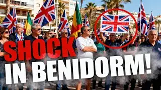 &ldquo;Shock in Benidorm: British Expats March in Bizarre Anti-Migration Protest!&rdquo;