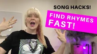 How to find rhymes FAST! Song Hack! | DAWter