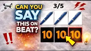 Say The Word on Beat 🔊 | Can You Spot the Pattern? 🧠 (3/5) #wordonbeat #wordgame #funny #motivation 