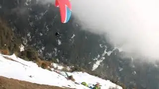 Paragliding World Cup  himachal pradesh bir Billing valley ll Bir Billing Snowfall Para l #Shorts