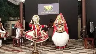 KATHAKALI  KAALAKEYA VADHAM ARJUNAN URVASHI ( കാലകേയ വധം അർജുനൻ  ഉർവ്വശി)