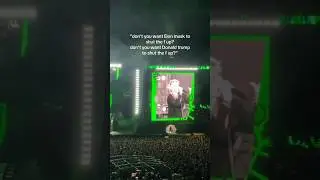 Green Day Smash Trump & Elon Musk. Melbourne AU concert show 1/3/2025