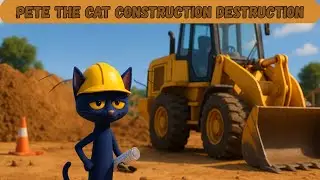 🚚Pete the Cat: Construction Destruction 🚧 | Read Aloud for Kids