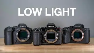 Panasonic S5 II &mdash; качество съёмки при слабом освещении (сравнение со Sony A7IV и Canon R6 II)