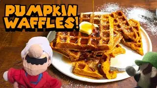 How to make Pumpkin Waffles with Chef Mario