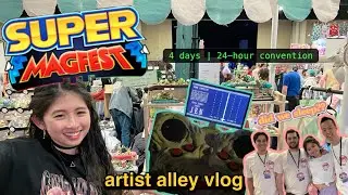 MAGFest 2025 | first vlog of the year | 24 hour convention ✨| NO SLEEP