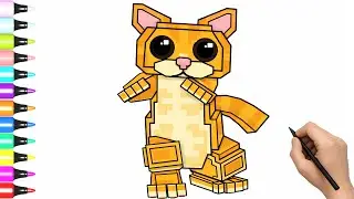 How to Draw Ay Mi Gatito - Steal a Brainrot ROBLOX