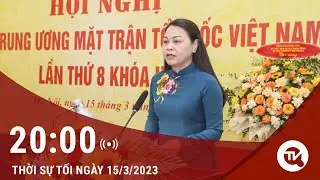 Thời sự tối 20h:  Bà Nguyễn Thị Thu Hà giữ chức Phó chủ tịch, Tổng thứ ký Ủy ban TW MTTQ Việt Nam