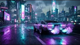 NEON GHOSTS 🌃 Dark Synthwave for Late Night Drives & Deep Thinking