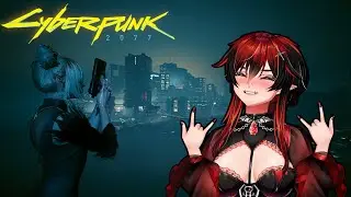 [LIVE] Cyberpunk 2077 Part 42 | Goth Vampire Femboy Vtuber