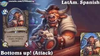 Hearthstone: Friendly Bartender card sounds in 14 languages -MSoG -Gadgetzan