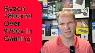 Ryzen 7800x3d Faster than 9700x in Gaming