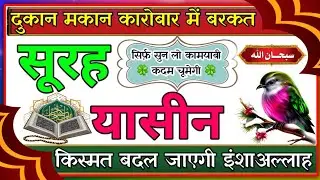 Surah Yaseen | Barkat • Rahamat • Rizq | Qur’an Ki Most Powerful Tilawat | Yaseen For Barkat