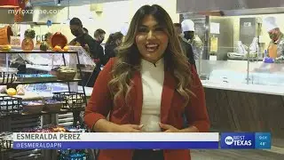 Goodfellow Air Force Base serves meals for Thanksgiving