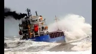 Top 10 Ships In Storm! Giant Waves In Ocean