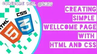SIMPLE Wellcomescreen web view With HTML