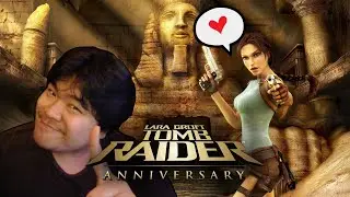 Beating every Tomb Raider Games | Jeffu plays Tomb Raider Anniversary [DAY1]